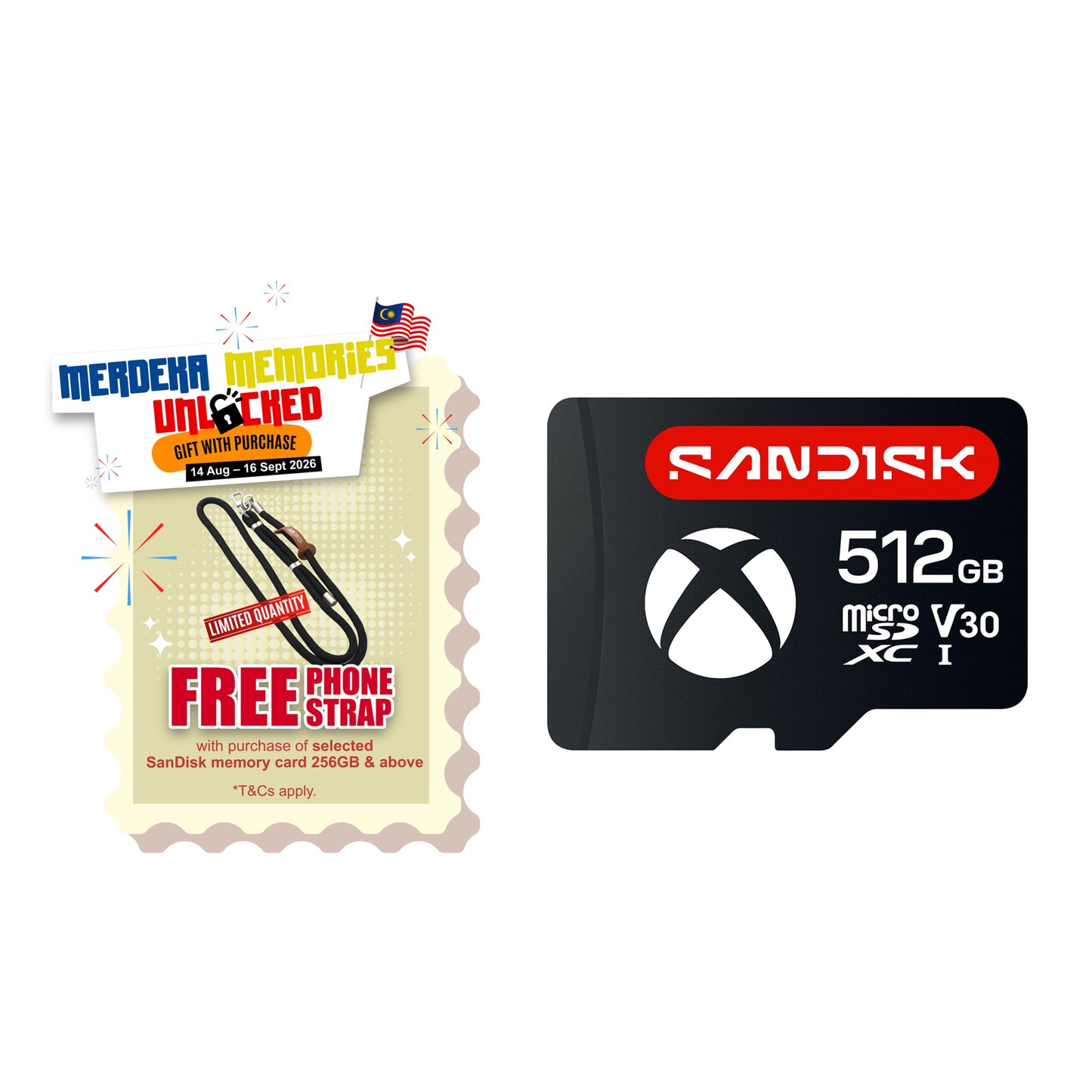 Sandisk® microSD™ Card for ROG Xbox Ally (X) Officially Xbox Licensed SQXKN (512GB/ 1TB/ 2TB)-Data Storage-futuromic