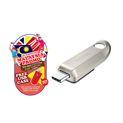 SanDisk Ultra Luxe CZ75 USB Type-C Flash Drive-Data Storage-futuromic