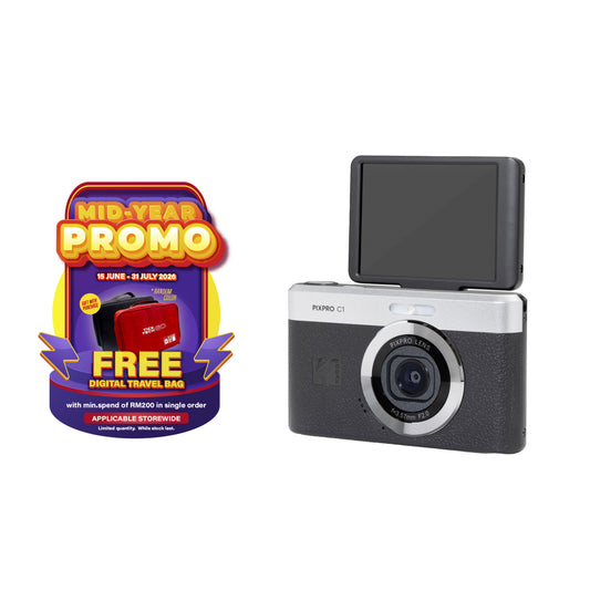 KODAK PIXPRO C1 Digital Camera [FRIENDLY ZOOM]-Digital Compact Cameras-futuromic