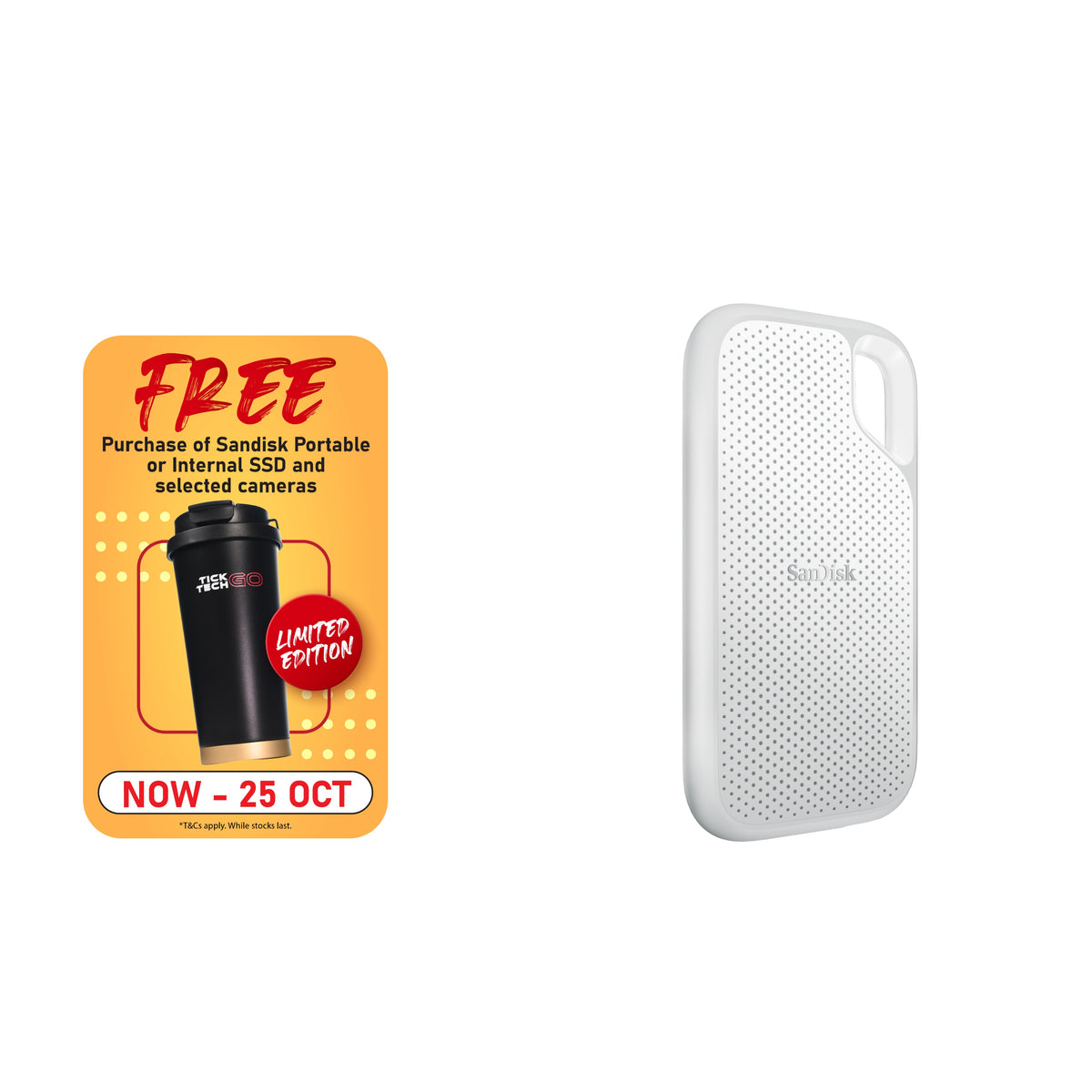 SanDisk Extreme Portable SSD E61 1050MB/s Type-C IP65 Shock-Resistant Water-Resistant Drop Protection-Data Storage-futuromic