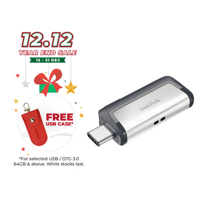 SanDisk Ultra Dual Flash Drive Type-C USB 3.1 OTG for Android Smartphone, Computers & Tablets-Data Storage-futuromic