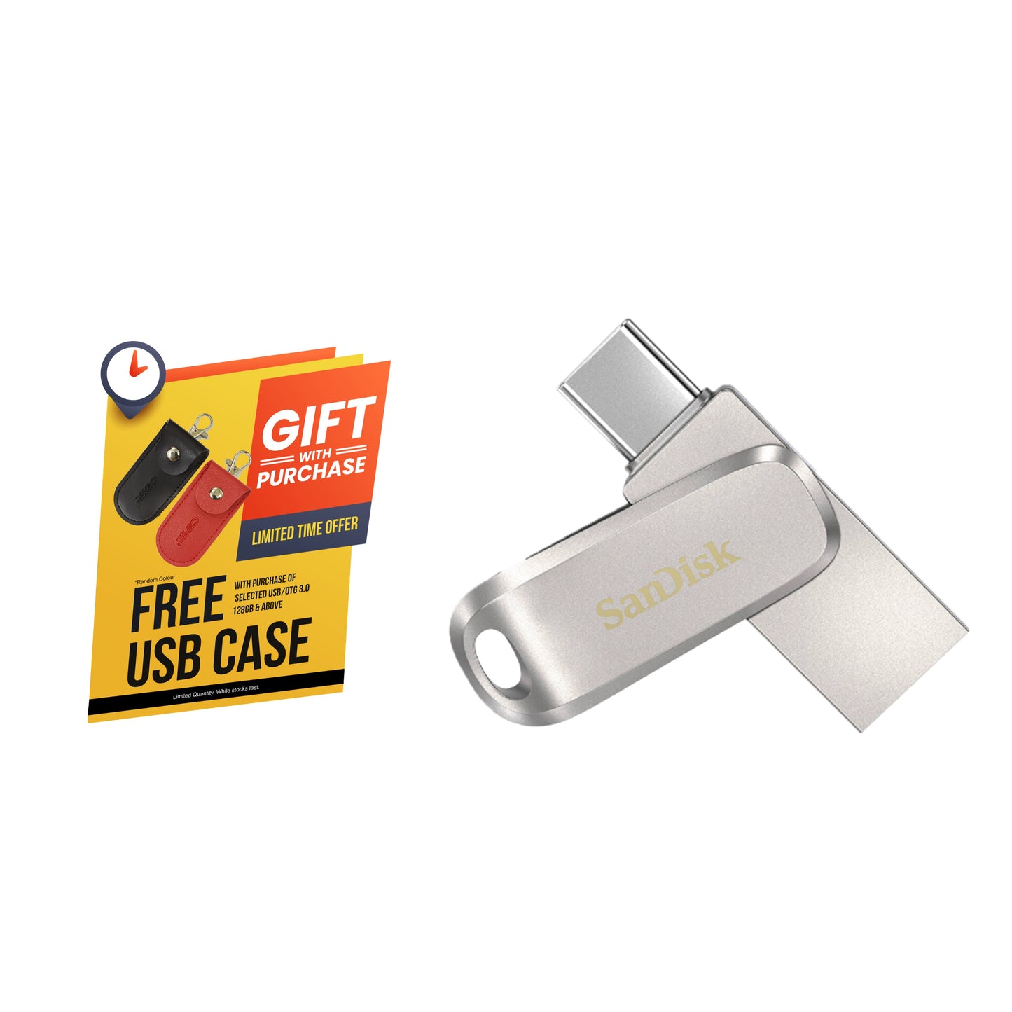 SanDisk Ultra Dual Drive LUXE USB Type-C OTG-Data Storage-futuromic