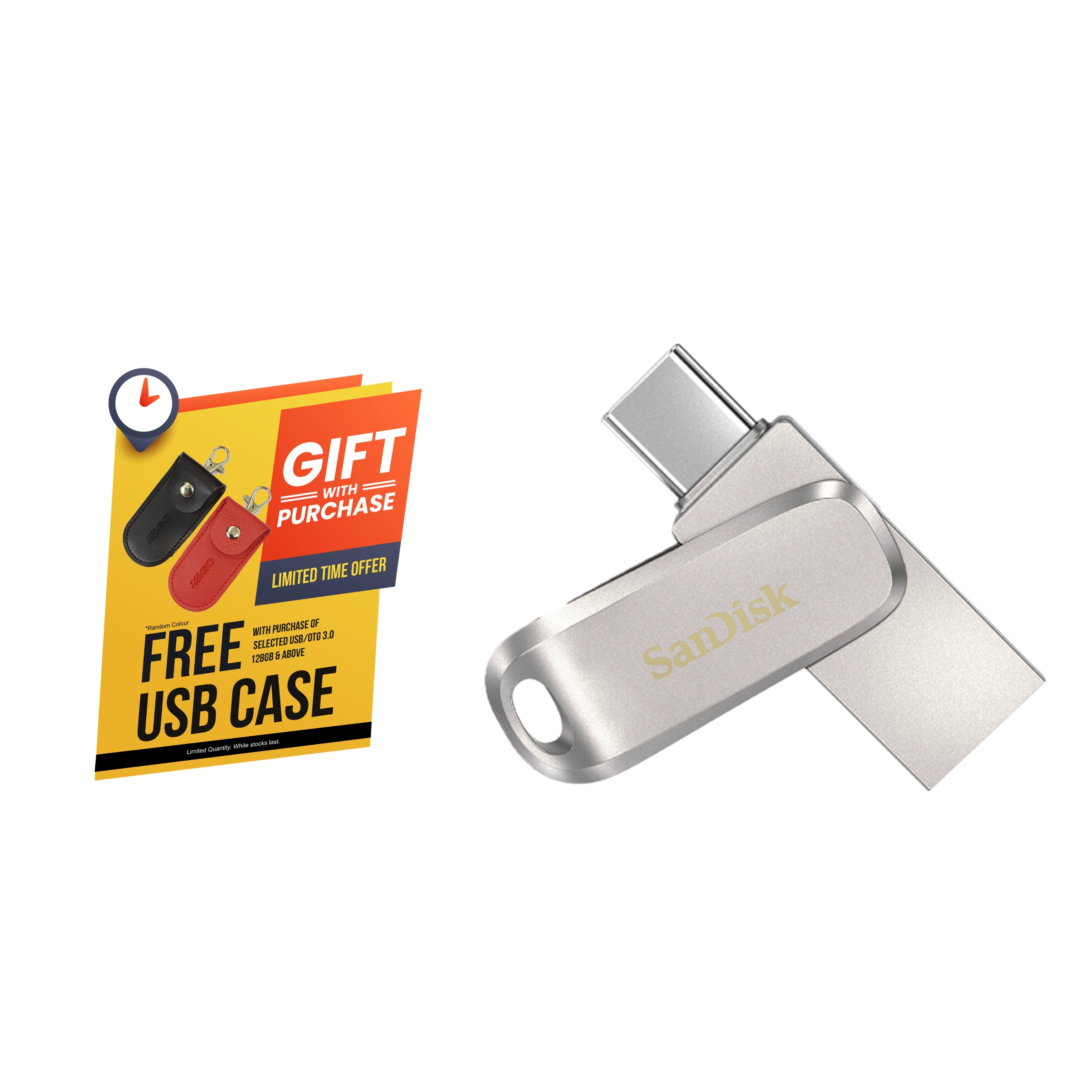 SanDisk Ultra Dual Drive LUXE USB Type-C OTG-Data Storage-futuromic