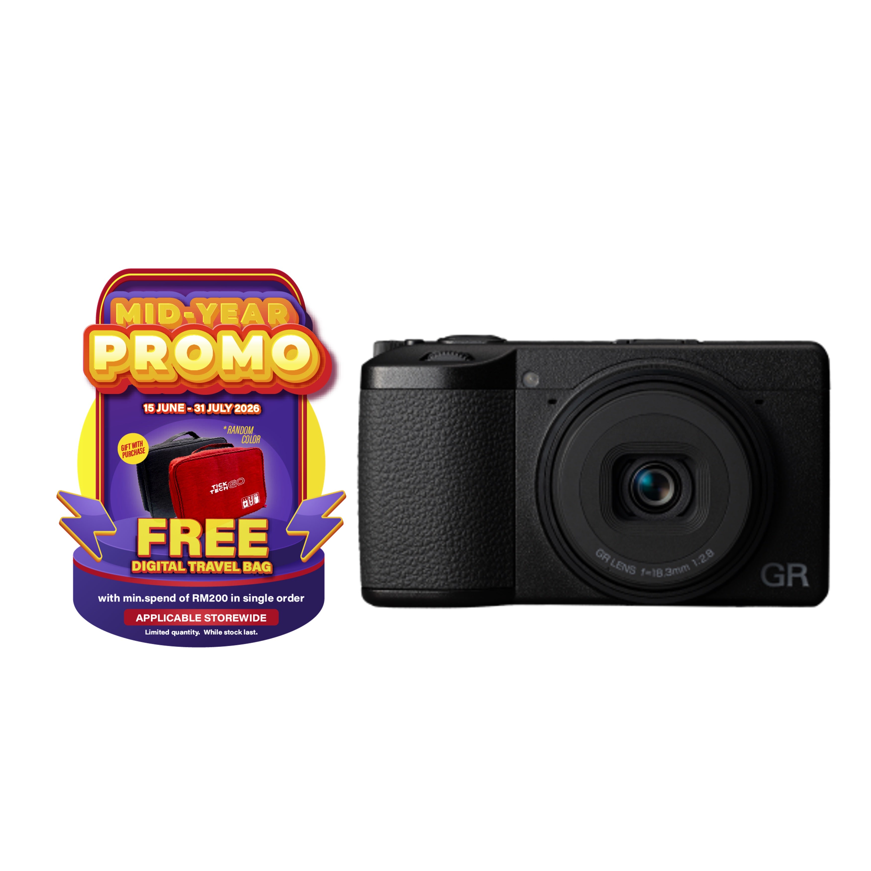 [Pre-order 40 Days] Ricoh GR IV HDF Digital Camera [Bundle Packages]-Digital Compact Cameras-futuromic