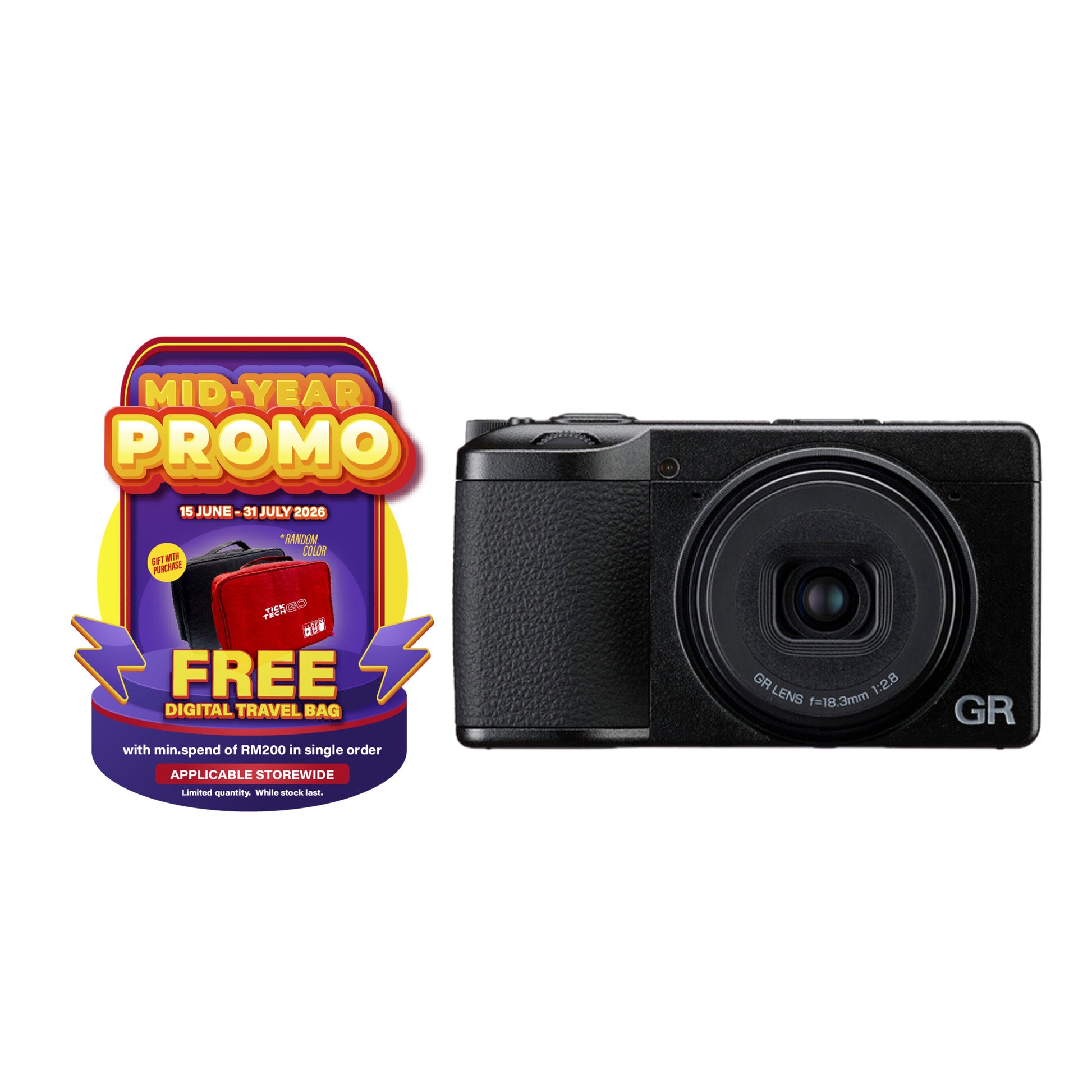 Ricoh GR IV Digital Camera [Bundle Packages]-Digital Compact Cameras-futuromic