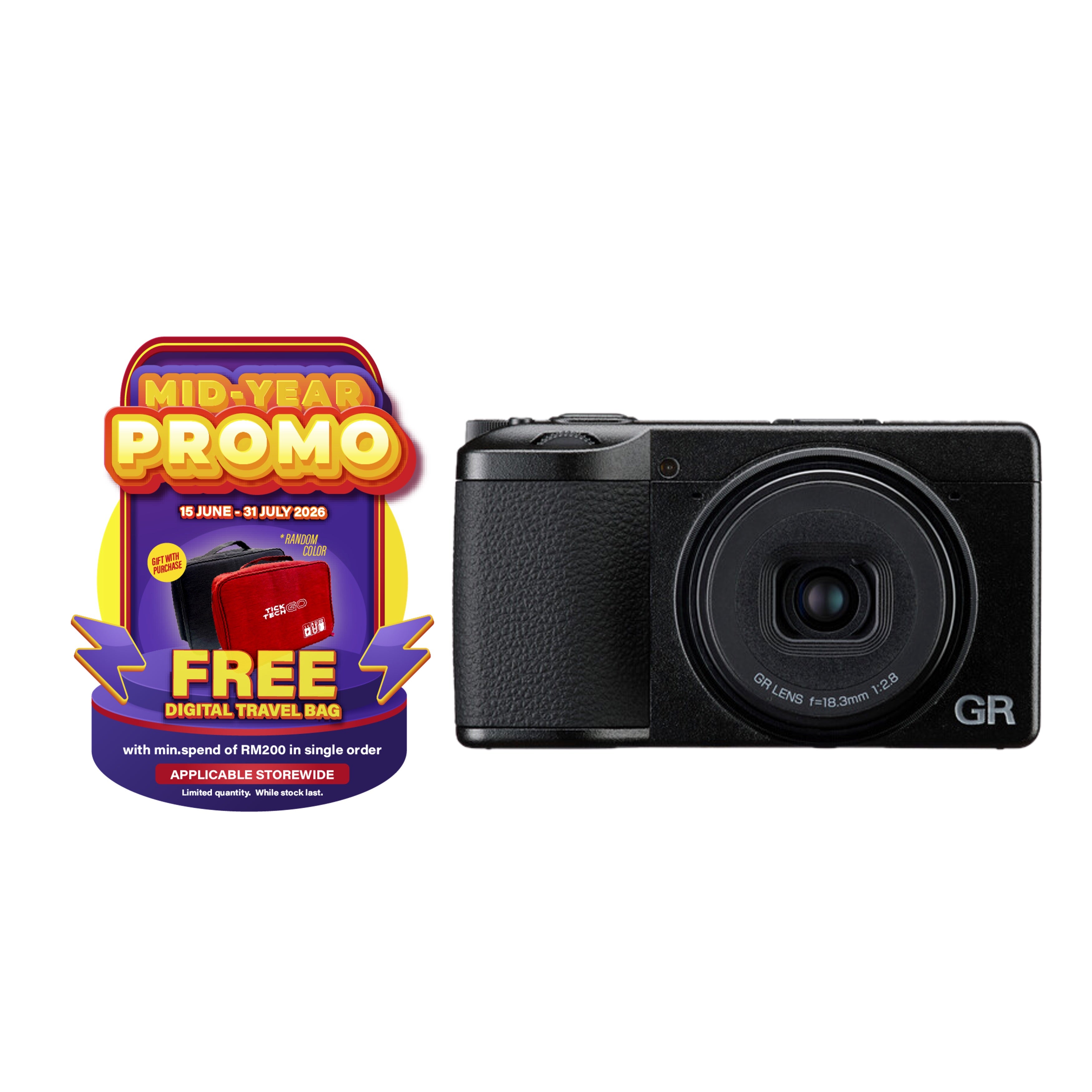 Ricoh GR IV Digital Camera [Bundle Packages]-Digital Compact Cameras-futuromic