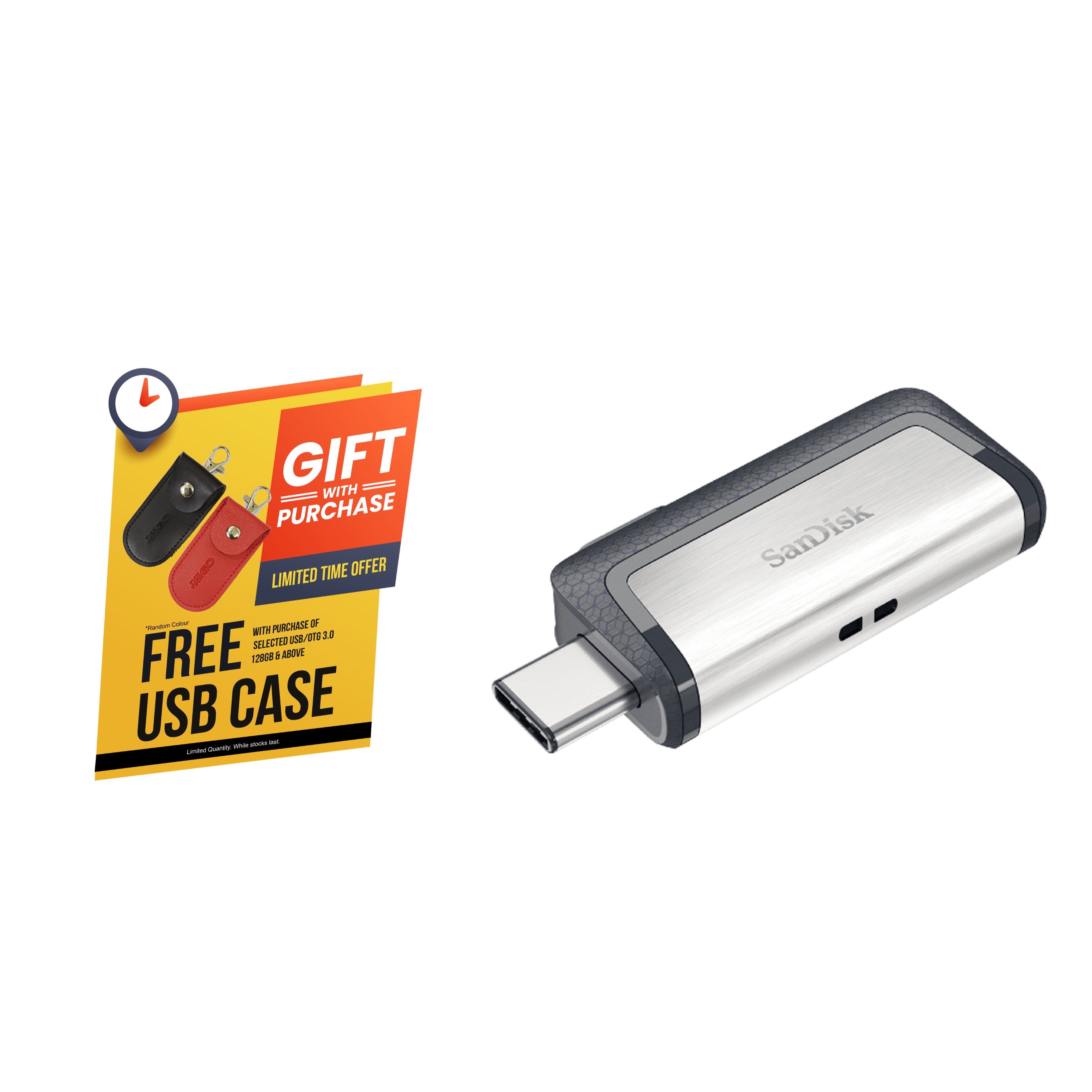 SanDisk Ultra Dual Flash Drive Type-C USB 3.1 OTG for Android Smartphone, Computers & Tablets-Data Storage-futuromic