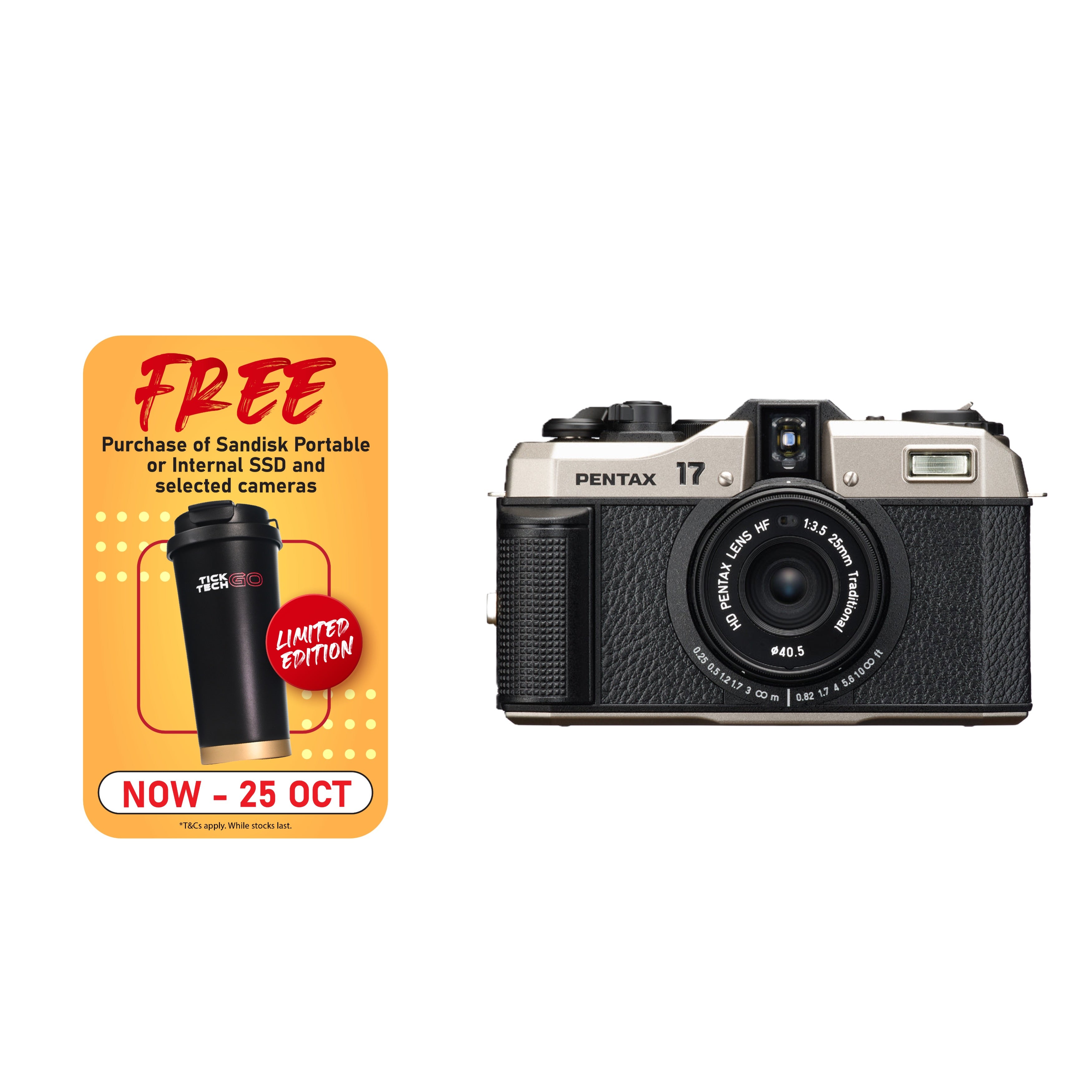 [Pre-order] PENTAX 17 Film Camera-futuromic