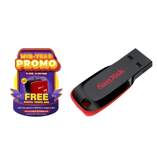 SanDisk Cruzer Blade CZ50 USB 2.0 Flash Drive-Data Storage-futuromic