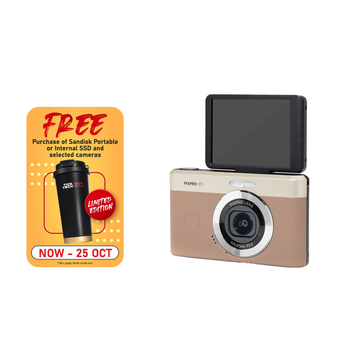 KODAK PIXPRO C1 Digital Camera [FRIENDLY ZOOM]