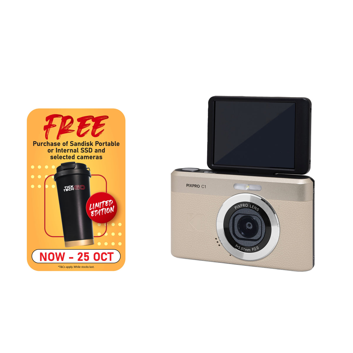 KODAK PIXPRO C1 Digital Camera [FRIENDLY ZOOM]