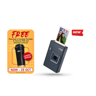 FUJIFILM Instax Mini LiPlay+ Hybrid Instant Camera-Instant Camera-futuromic