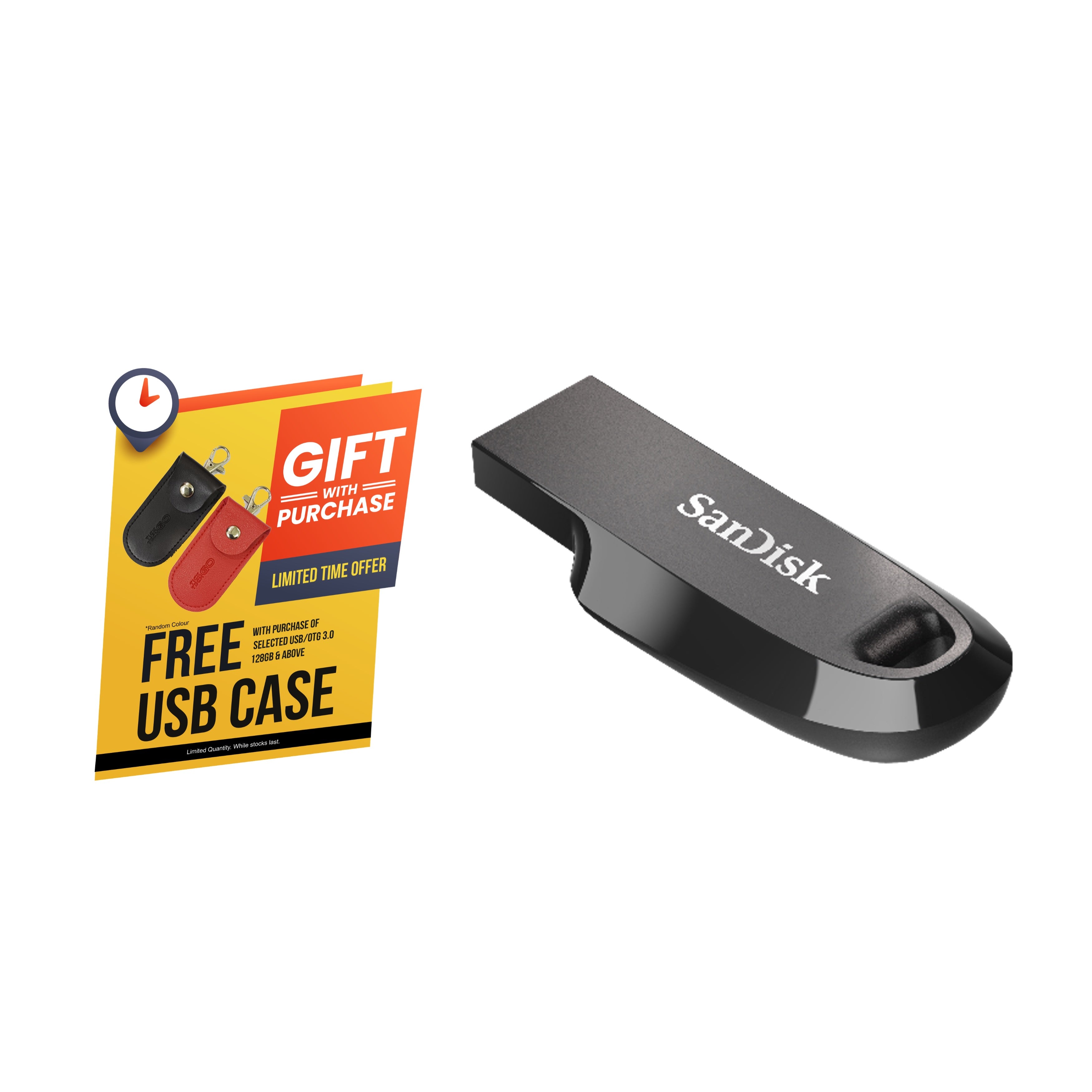 SanDisk Ultra Curve CZ550 USB 3.2 Flash Drive-Data Storage-futuromic