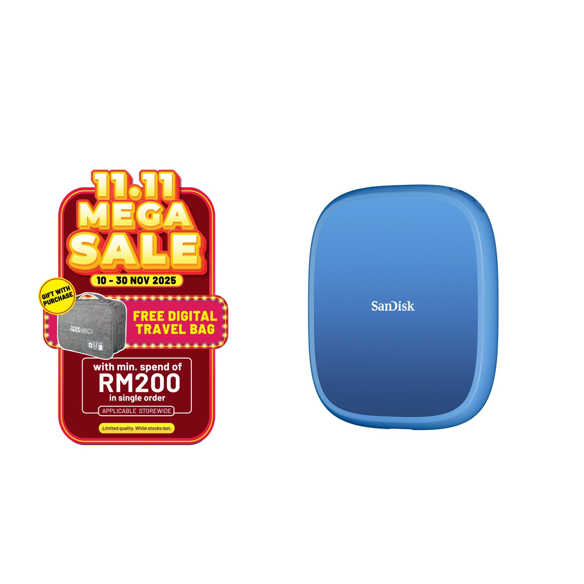 SanDisk Creator Phone SSD (1TB/ 2TB) – Tick Tech Go