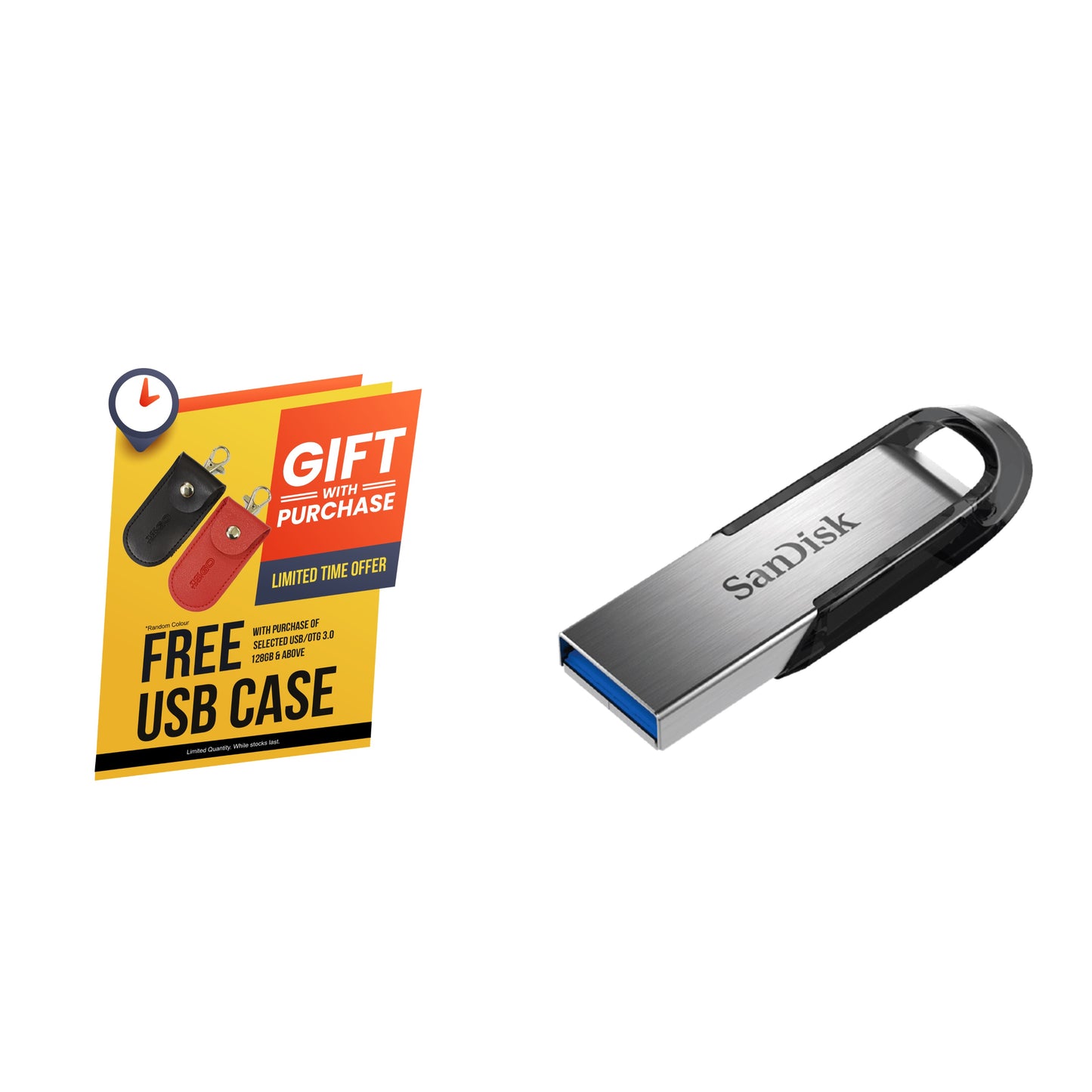 SanDisk Ultra Flair CZ73 USB 3.0 Flash Drive-Data Storage-futuromic