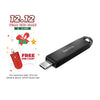 SanDisk Ultra Type-C CZ460 USB 3.1 Flash Drive-Data Storage-futuromic