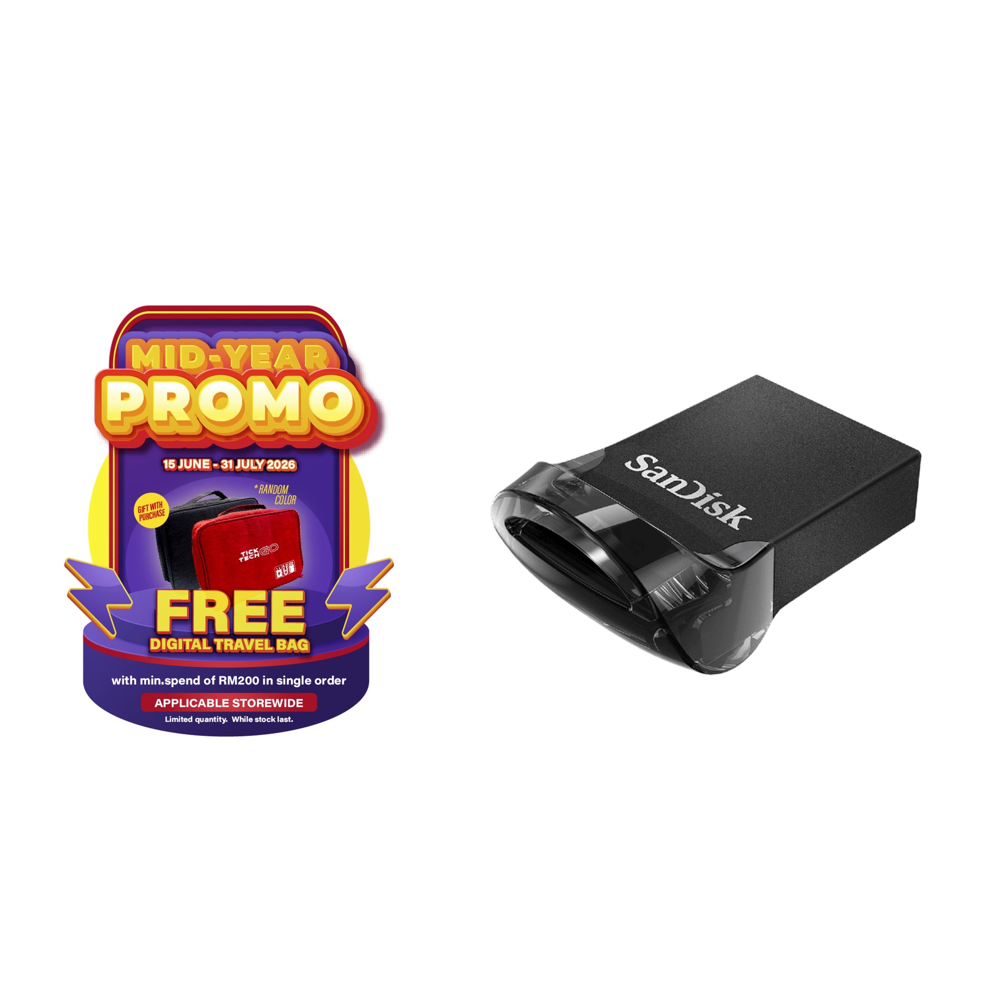 SanDisk Ultra Fit CZ430 USB 3.2 Gen 1 Flash Drive-Data Storage-futuromic