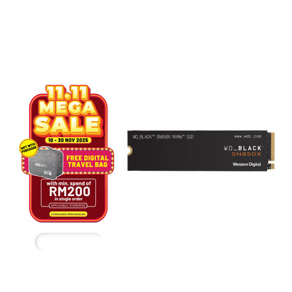 WD_BLACK™ SN850X NVMe™ SSD w/o Heatsink