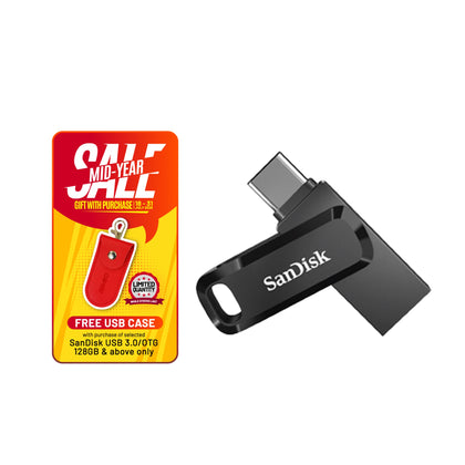 SanDisk Ultra Dual Drive Go USB Type-C OTG USB 3.2 Flash Drive for Android Smartphone, Computers & Tablets-Data Storage-futuromic