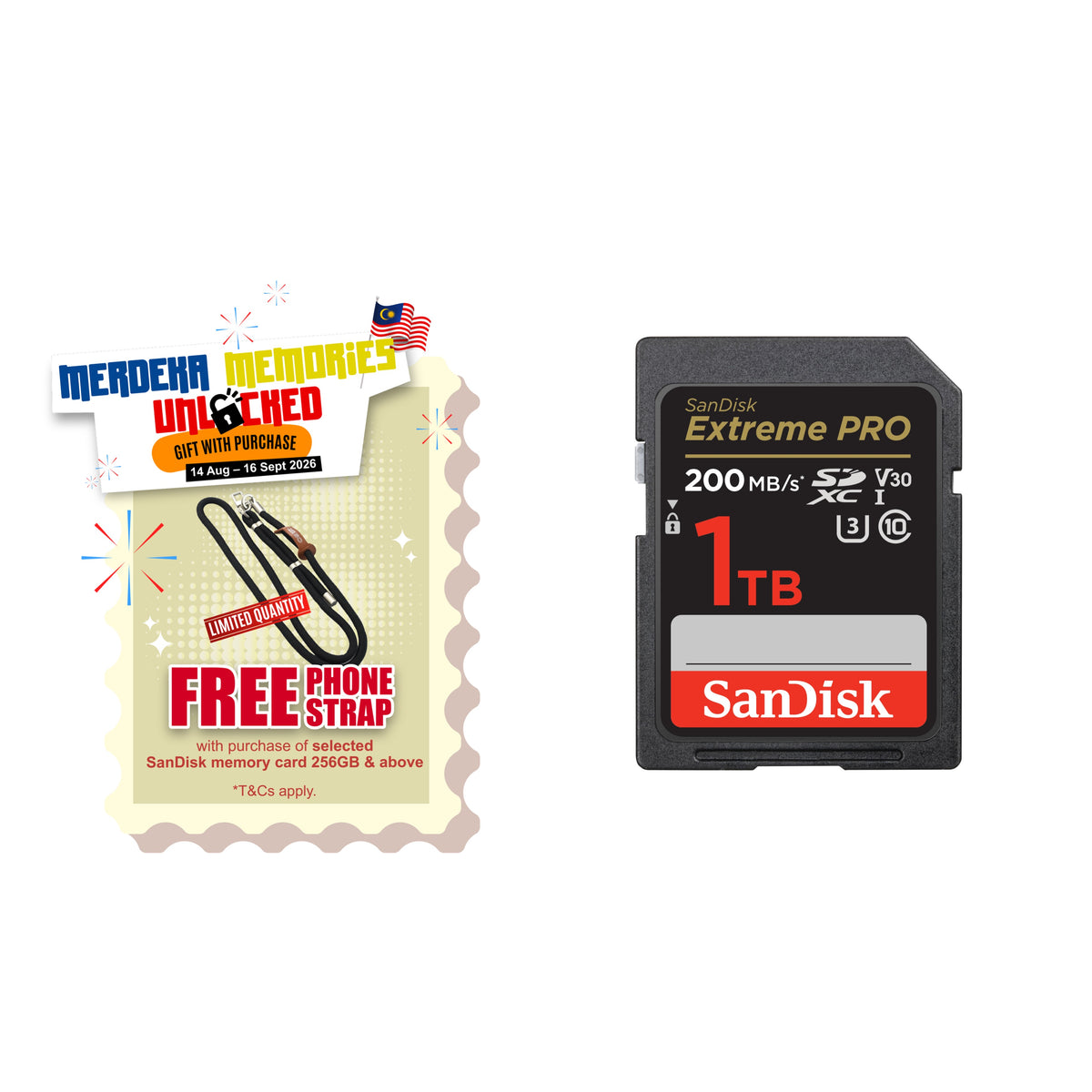 SanDisk Extreme Pro SDHC/SDXC 100MB/s - 200MB/s Class 10 UHS-I U3 V30 4K UHD Memory Card-Data Storage-futuromic