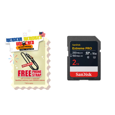 SanDisk Extreme Pro SDHC/SDXC 100MB/s - 200MB/s Class 10 UHS-I U3 V30 4K UHD Memory Card-Data Storage-futuromic