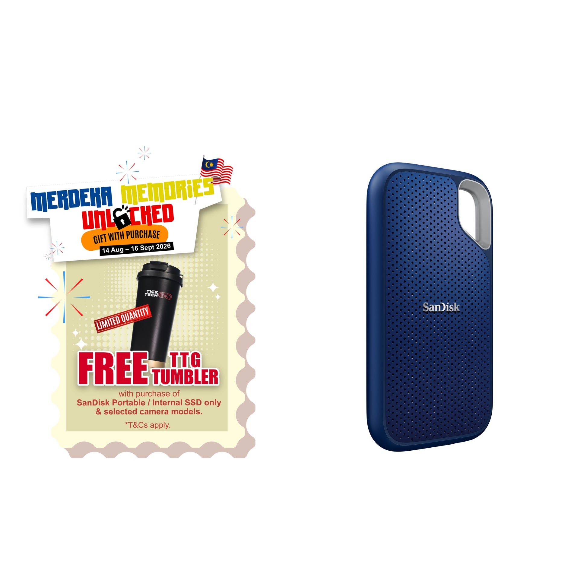 SanDisk Extreme Portable SSD E61 1050MB/s Type-C IP65 Shock-Resistant Water-Resistant Drop Protection-Data Storage-futuromic