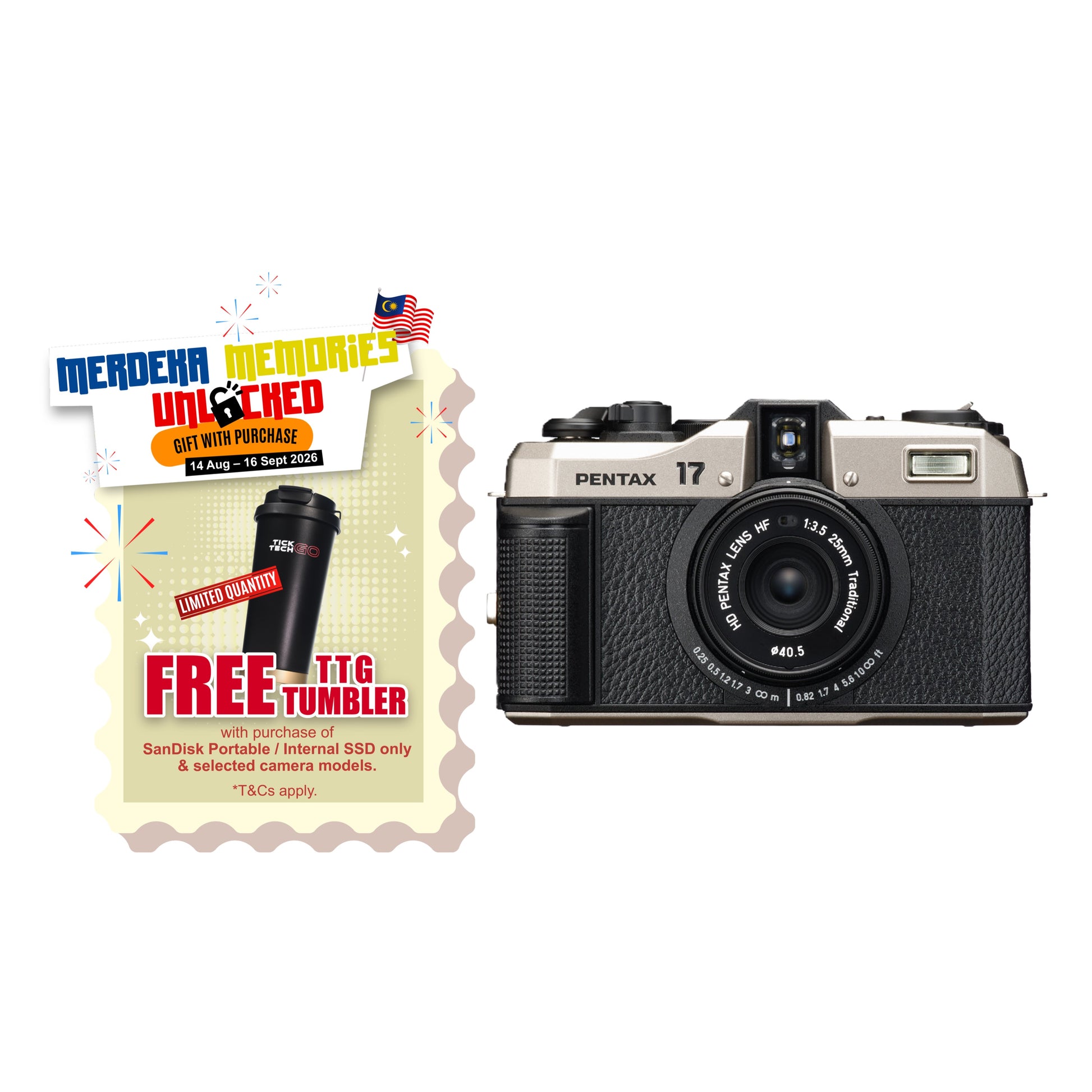 [Pre-order] PENTAX 17 Film Camera-futuromic