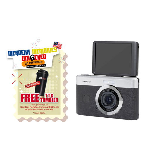 KODAK PIXPRO C1 Digital Camera [FRIENDLY ZOOM]-Digital Compact Cameras-futuromic