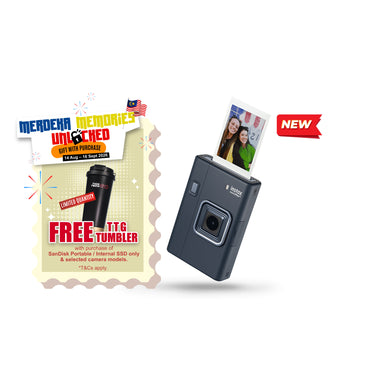 FUJIFILM Instax Mini LiPlay+ Hybrid Instant Camera-Instant Camera-futuromic