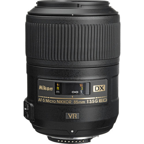 Nikon AF-S DX Micro NIKKOR 85mm f/3.5G ED VR Lens-Camera Lenses-futuromic