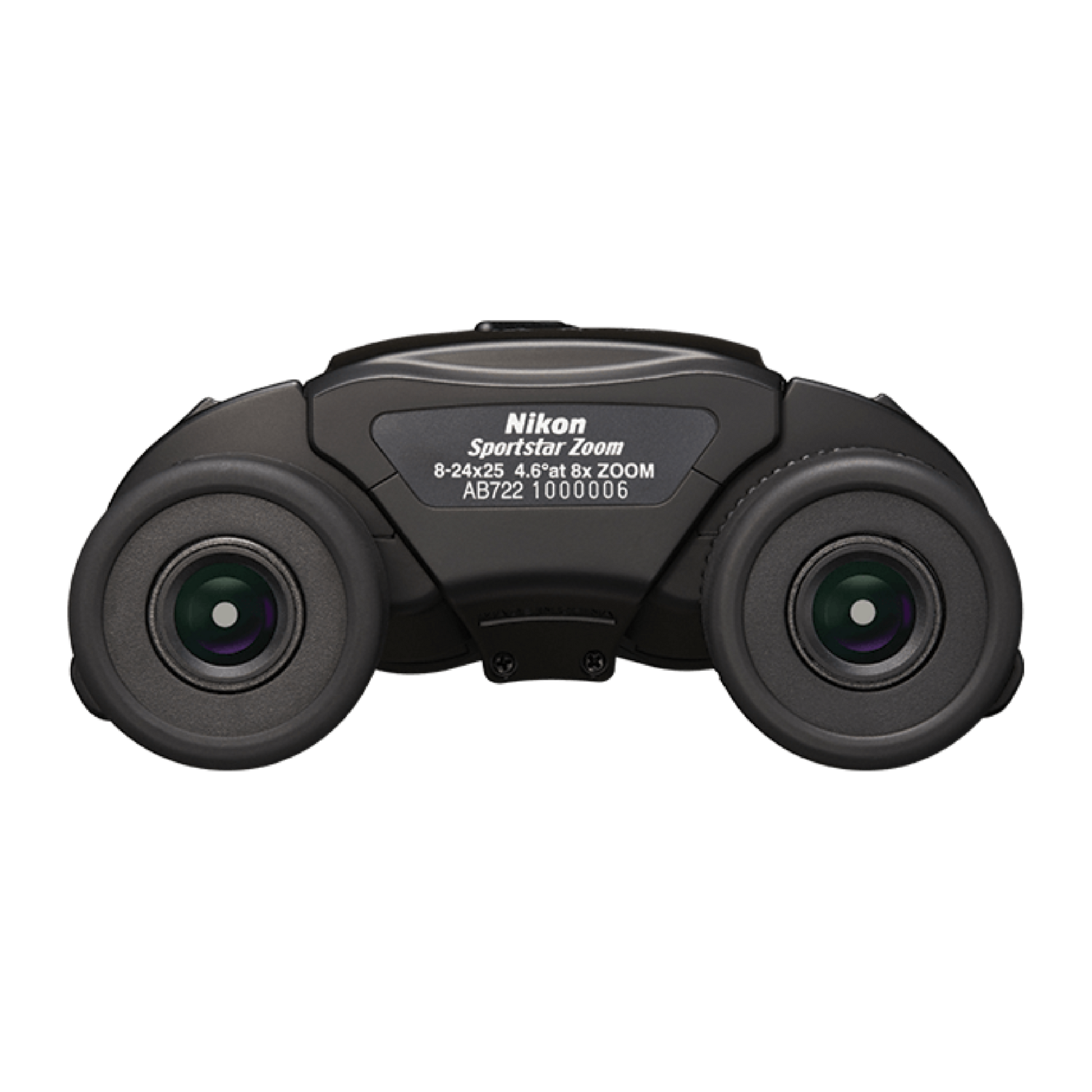 Nikon Sportstar Zoom 8-24x25 Binoculars (Black)-Binoculars / Optics-futuromic