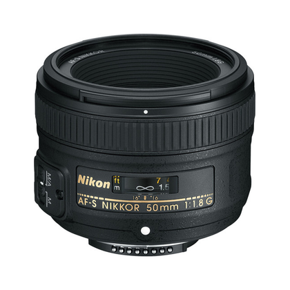 Nikon AF-S NIKKOR 50mm f/1.8G Lens-Camera Lenses-futuromic