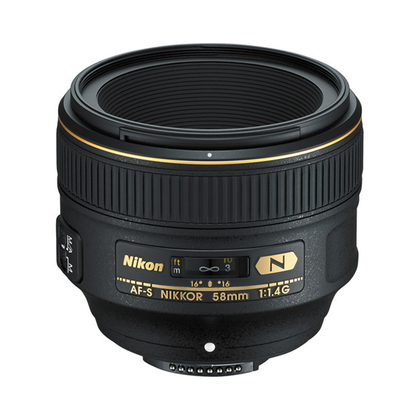 Nikon AF-S NIKKOR 58mm f/1.4G Lens-Camera Lenses-futuromic
