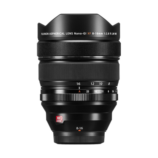 Fujifilm FUJINON XF8-16mmF2.8 R LM WR Lens-Camera Lenses-futuromic