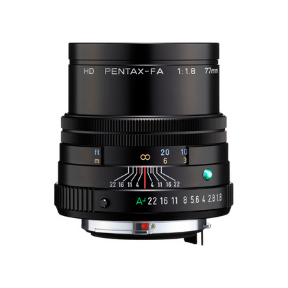HD PENTAX-FA 77mm F1.8 Limited (B/S) W/C-Camera Lenses-futuromic