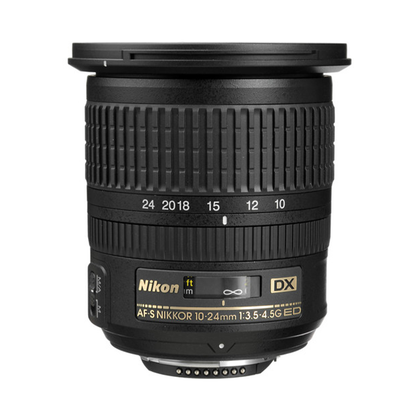 Nikon AF-S DX NIKKOR 10-24mm f/3.5-4.5G ED Lens-Camera Lenses-futuromic