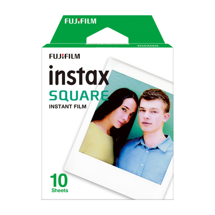 Fujifilm Instax Square Film (Plain 10's/ Plain 10's x 2)-Instant Camera Accessories-futuromic
