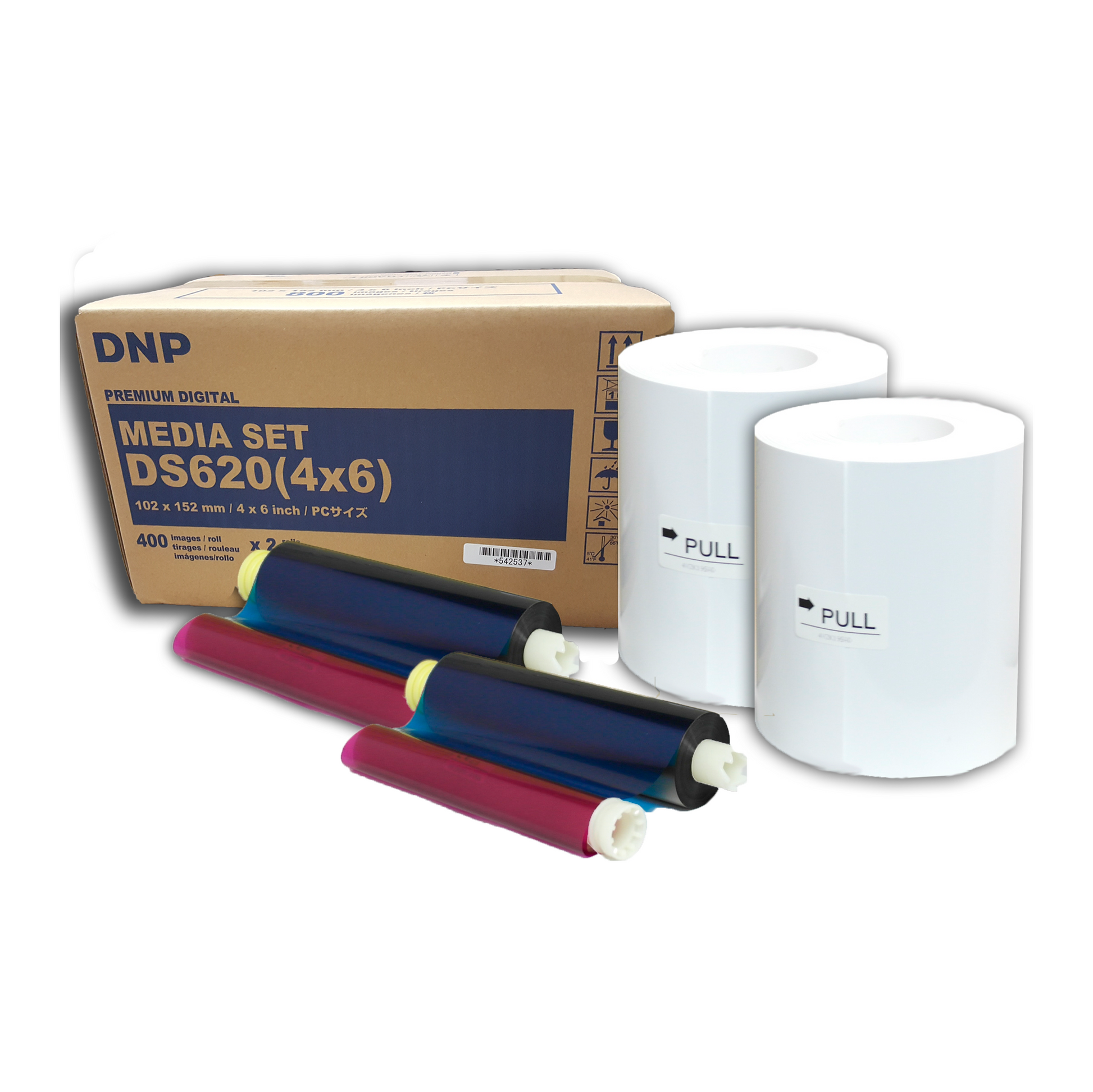 DNP DS-620 Dye Sublimation Printer (FOC 1 Box DNP DS-620 Dye-Sub (4x6) Media Set)-Printers-futuromic