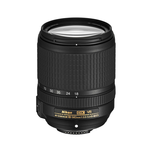 Nikon AF-S DX NIKKOR 18-140mm f/3.5-5.6G ED VR Lens-Camera Lenses-futuromic