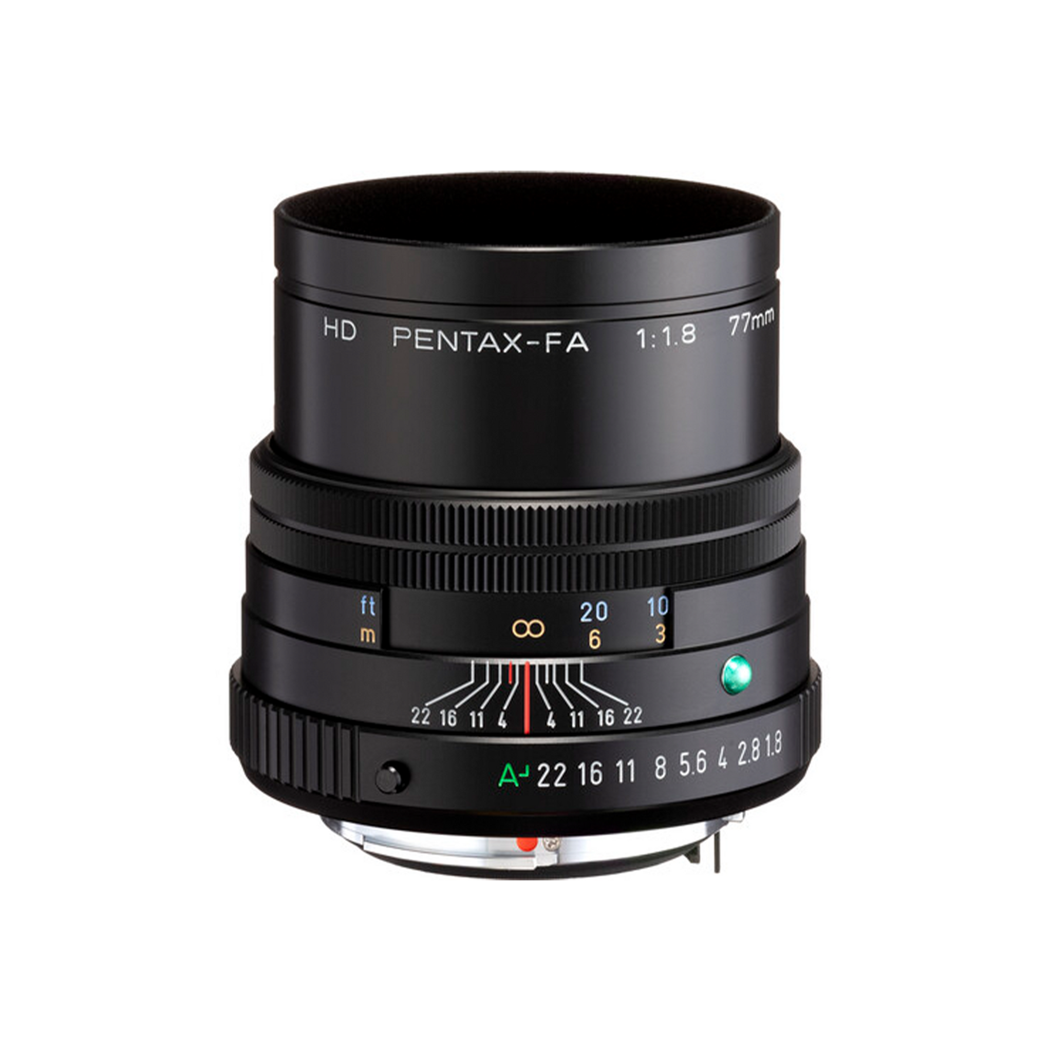 レンズ(単焦点) PENTAX HD PENTAX-FA 77mm F1.8 Limited HD PENTAX-D FA 77mm F1.8 Limited – Ricoh Imaging Canada