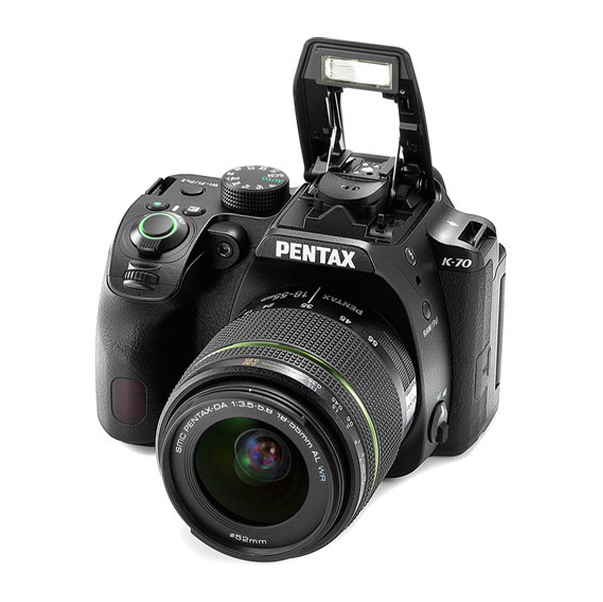 PENTAX K-70 DSLR Camera with DA L 18-55mm f/3.5-5.6 AL WR Lens