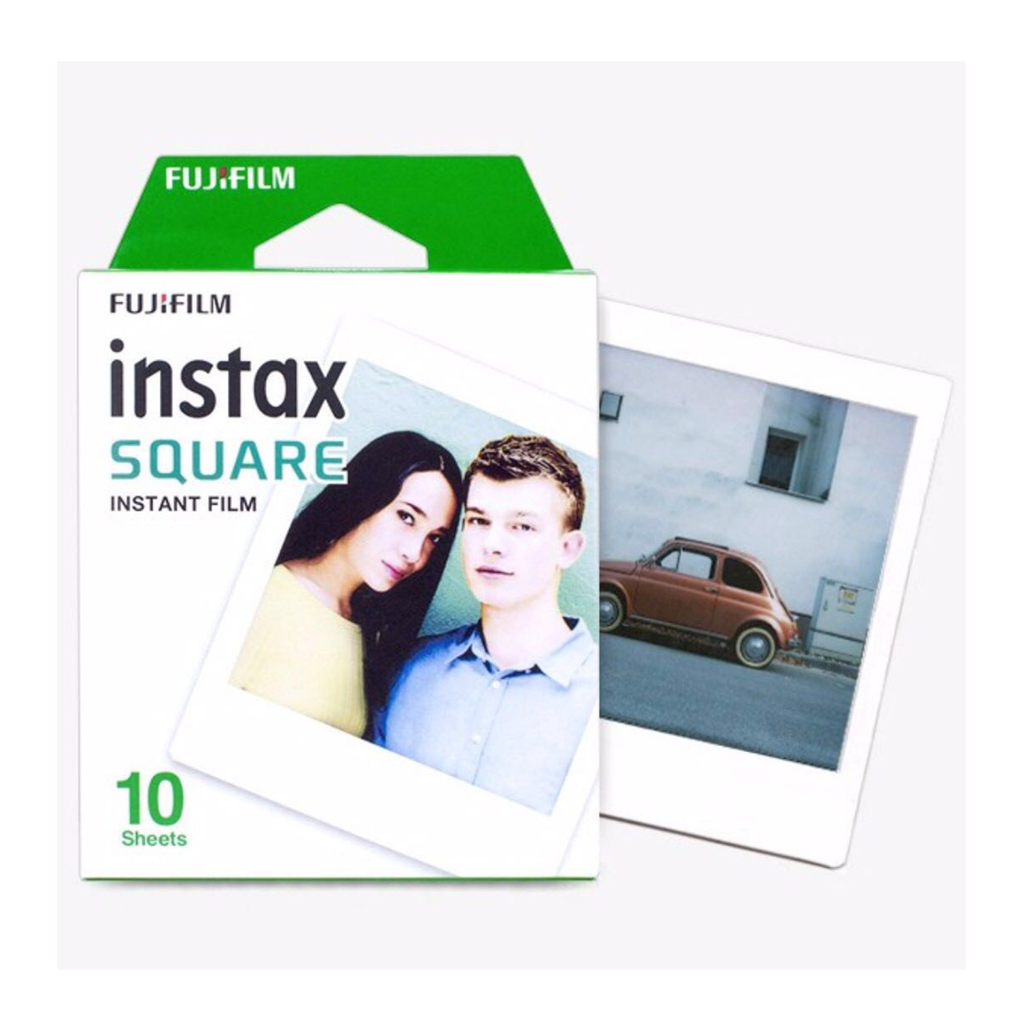 Fujifilm Instax Square Film (Plain 10's/ Plain 10's x 2)-Instant Camera Accessories-futuromic