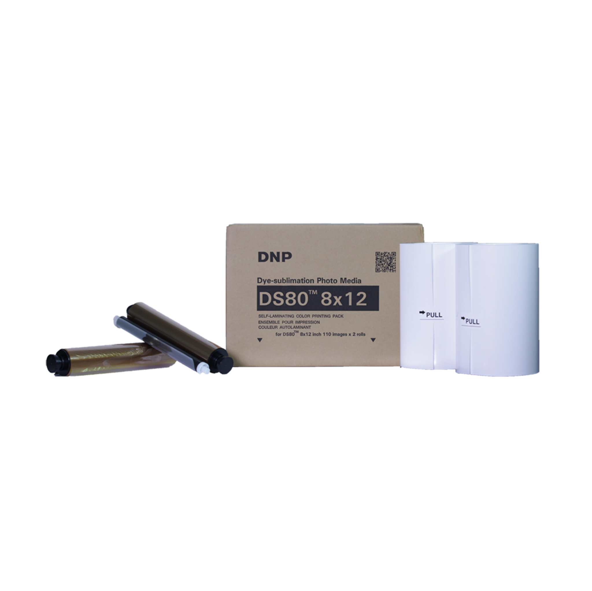 DNP Pack Imprimante DS820 + 1 carton papier 20x30 SD