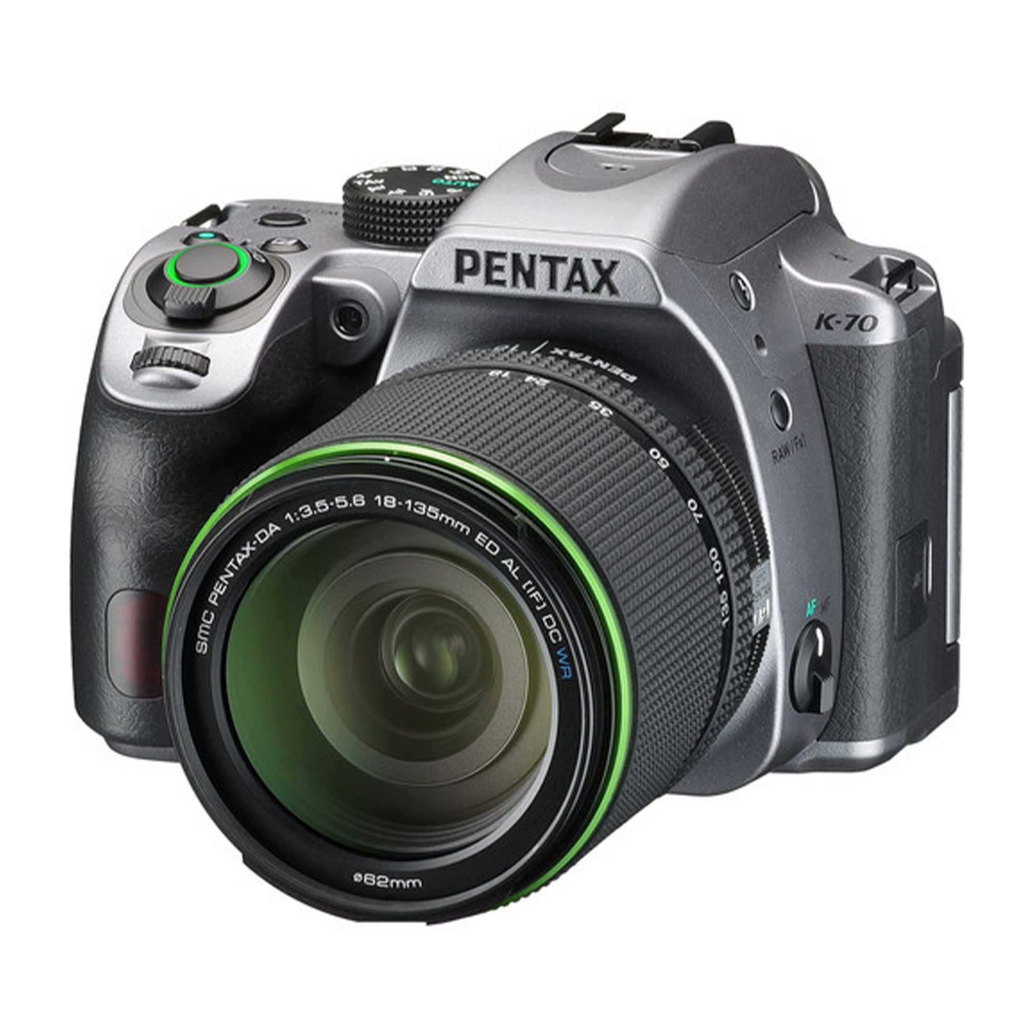 PENTAX K-70 DSLR Camera with DA 18-135mm f/3.5-5.6 AL WR Lens
