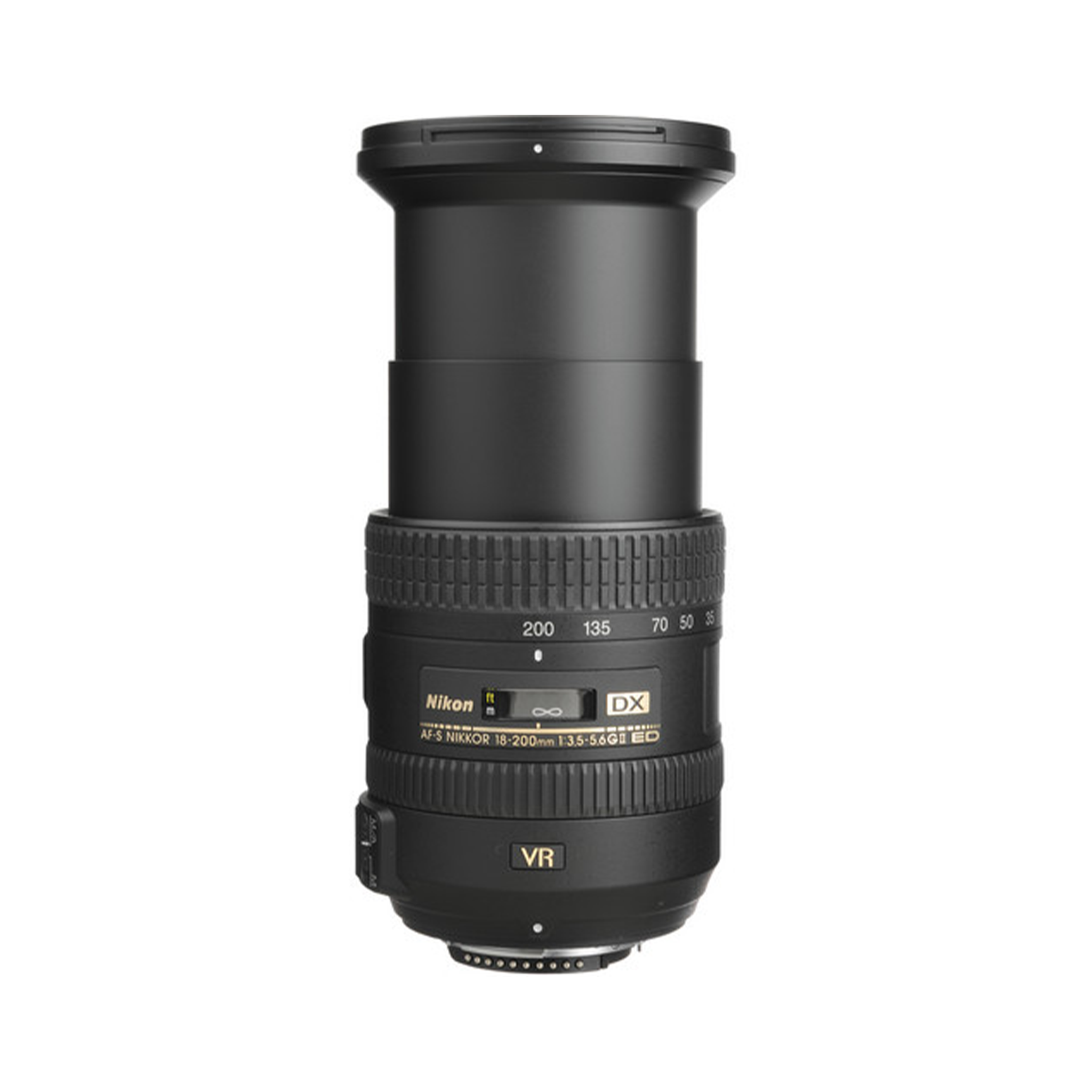 Nikon AF-S DX NIKKOR 18-200mm f/3.5-5.6G ED VR II Lens-Camera Lenses-futuromic