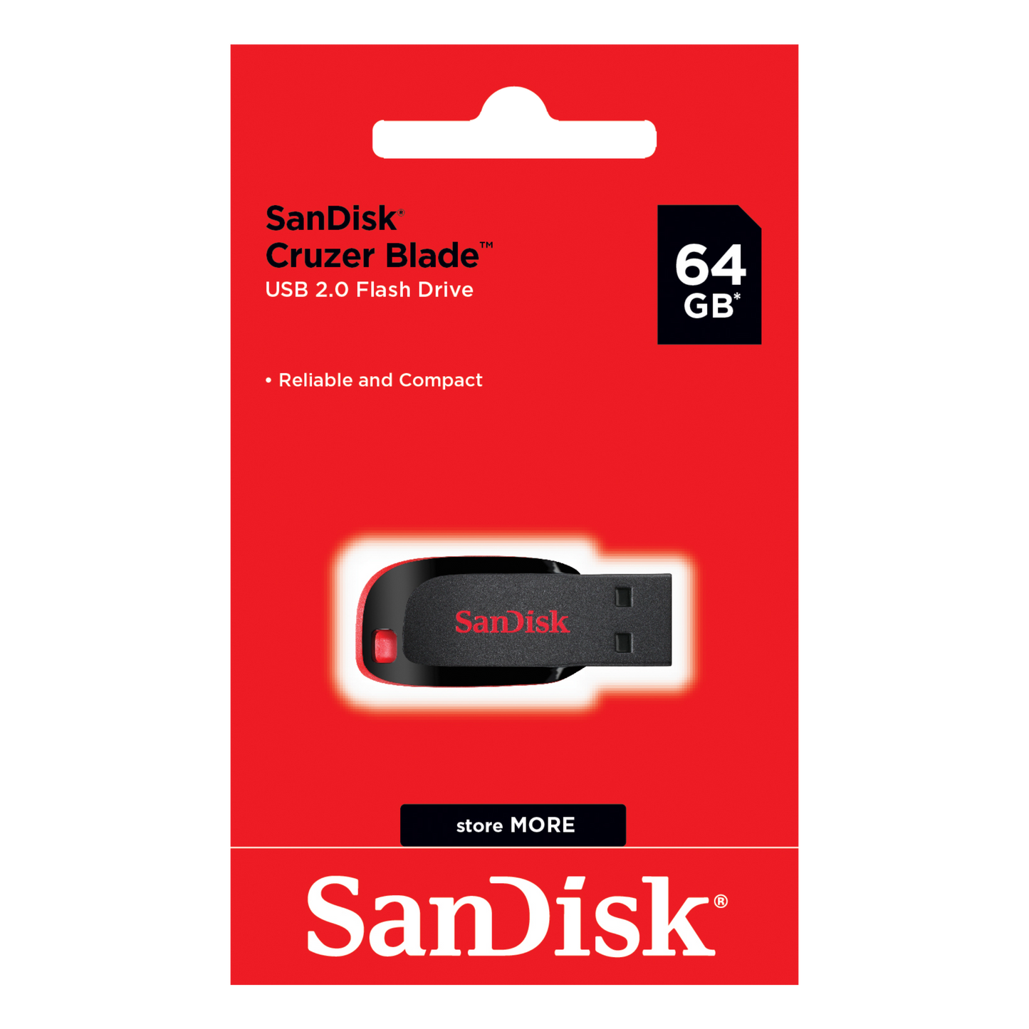SanDisk Cruzer Blade CZ50 USB Flash Drive-Data Storage-futuromic