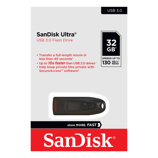 SanDisk Ultra USB 3.0 CZ48 Flash Drive-Data Storage-futuromic
