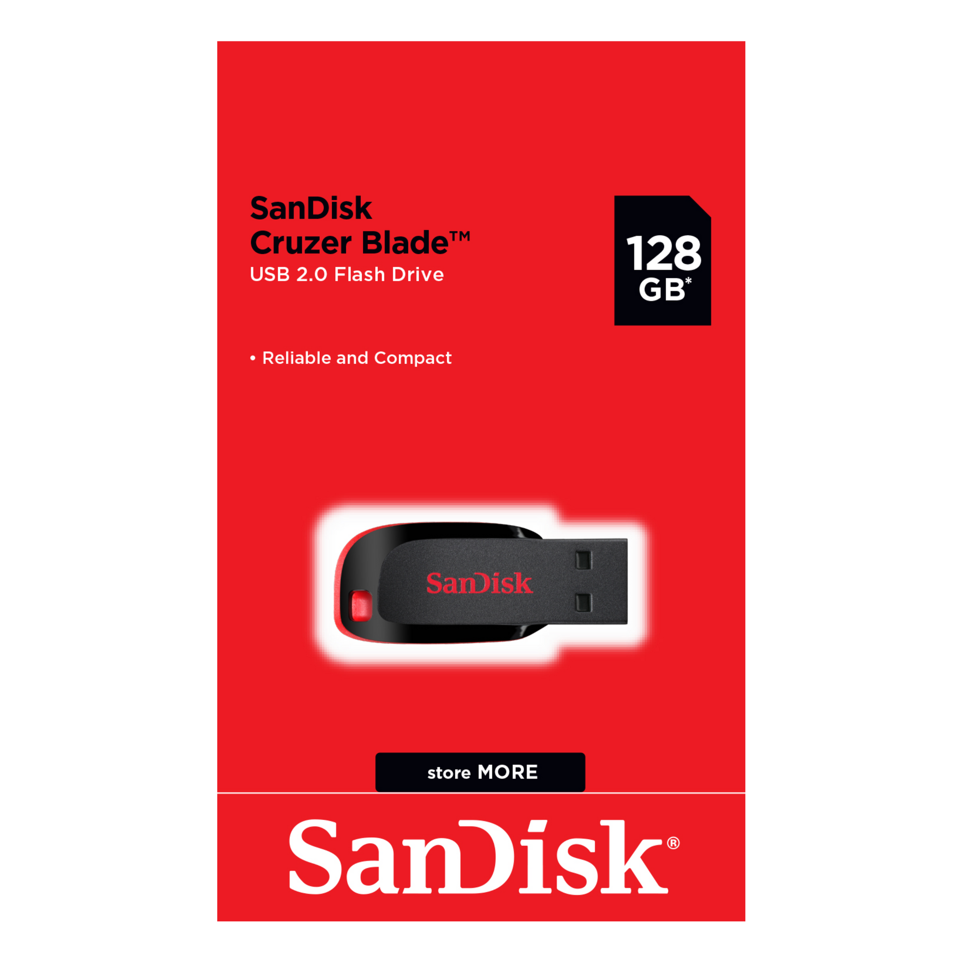 SanDisk Cruzer Blade CZ50 USB Flash Drive-Data Storage-futuromic