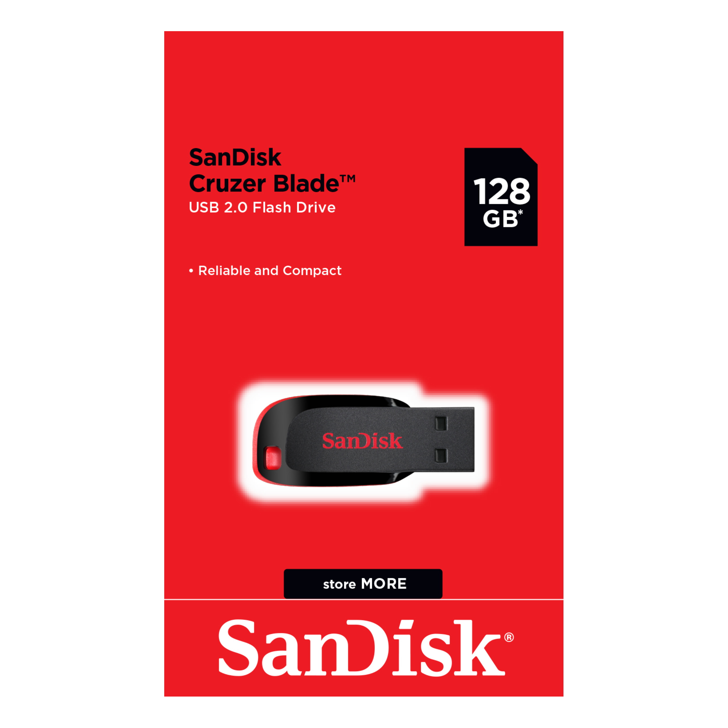 SanDisk Cruzer Blade CZ50 USB Flash Drive-Data Storage-futuromic