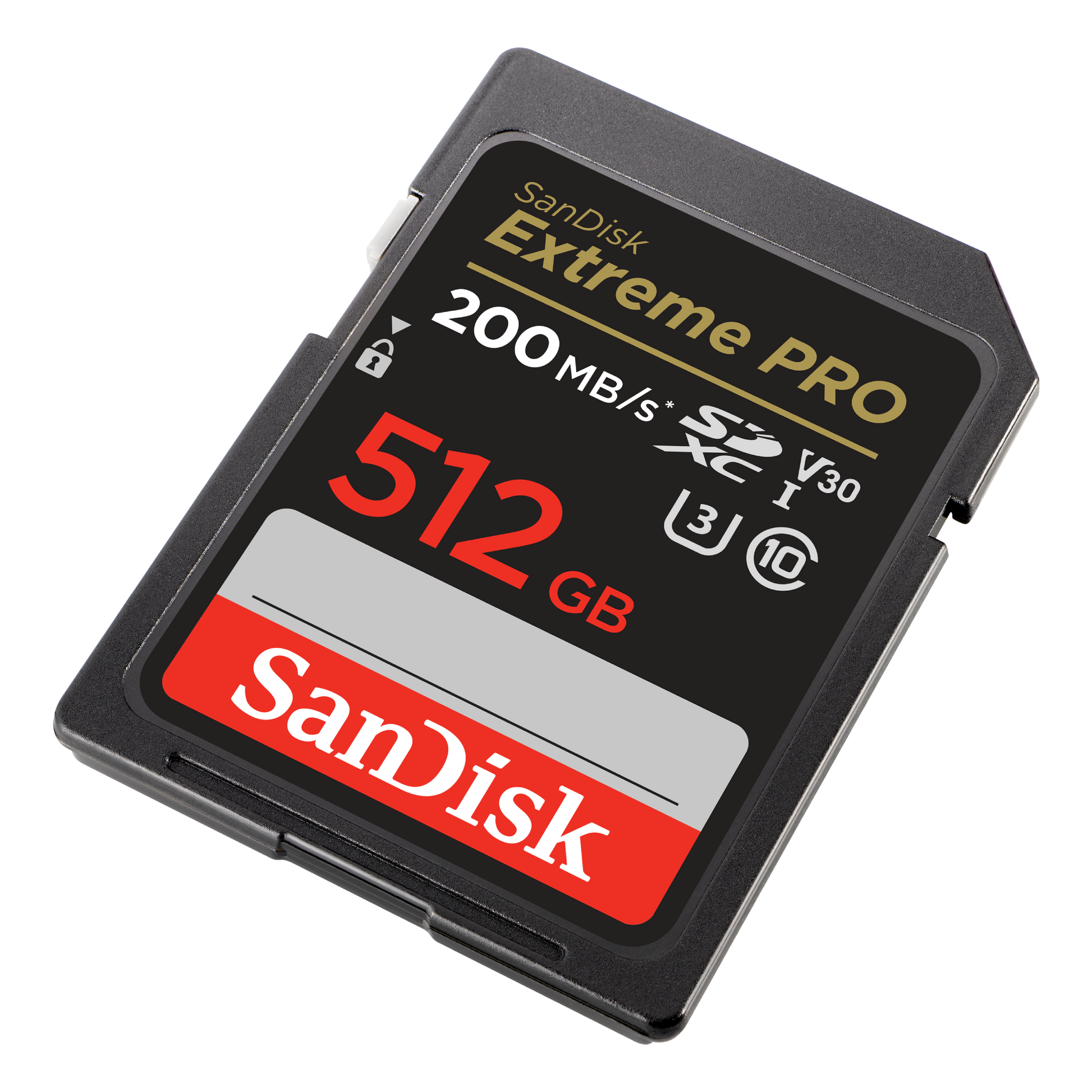 SanDisk Extreme Pro SDHC/SDXC 100MB/s - 200MB/s Class 10 UHS-I U3 V30 4K UHD Memory Card-Data Storage-futuromic